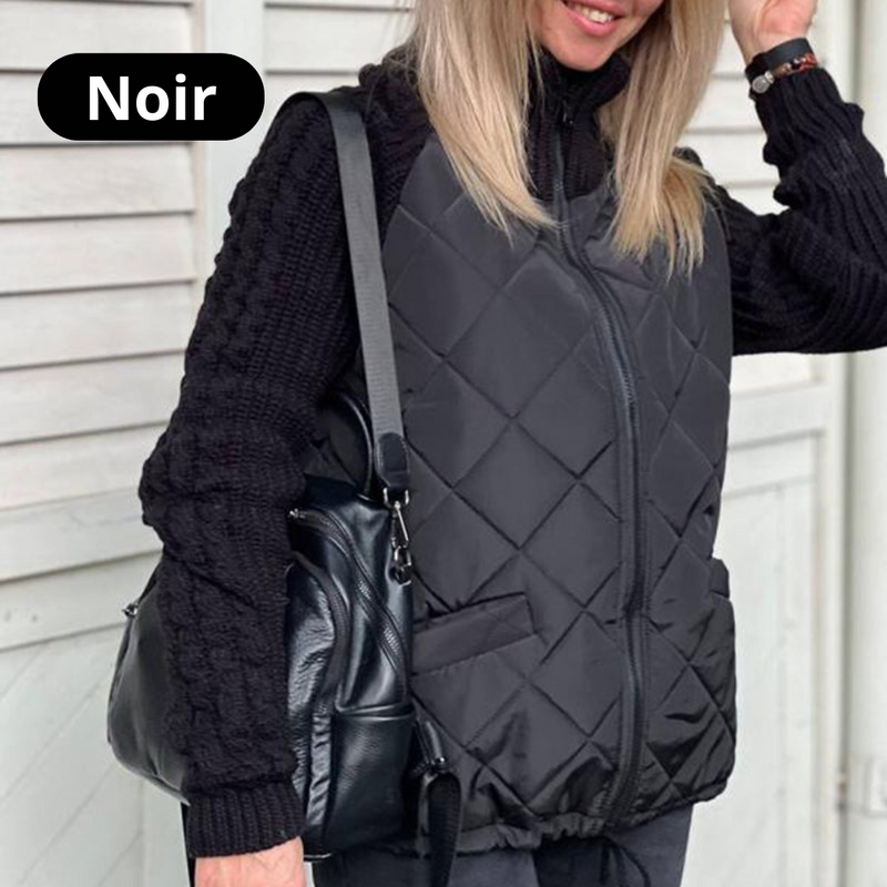 🎁Vente de Noël☃️Veste bouffante en tricot Patchwork pour femmes - Achète 1 - reçois-en 1 gratuit